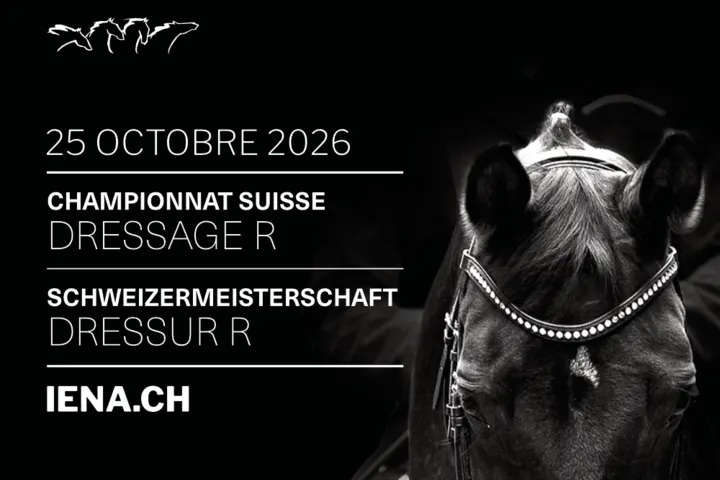 Bannière Championnat suisse de Dressage R 2026