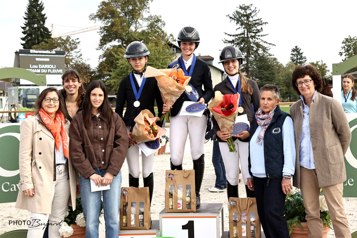 Championnat romand de Saut 2026 - Podium R/N