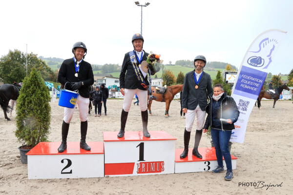 Championnat romand de Saut 2025 - Podium Elite