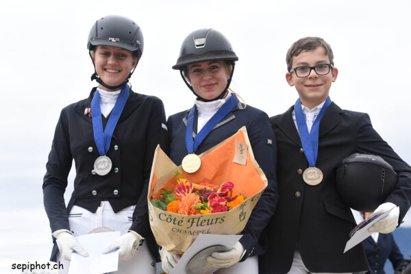 podium_J-dressage 2018 la Chaumaz