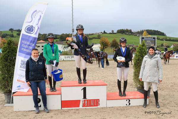 Championnat romand de Saut 2025 - Podium R