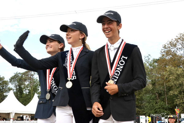 Championnat suisse de Saut - Podium Poney D Elite