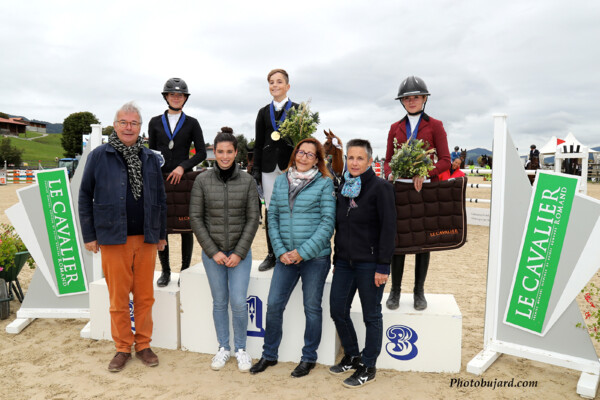 ch romands saut 2019 podium Juniors R
