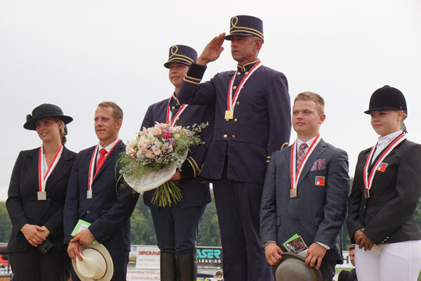 podium MS ch suisse attelage 2017