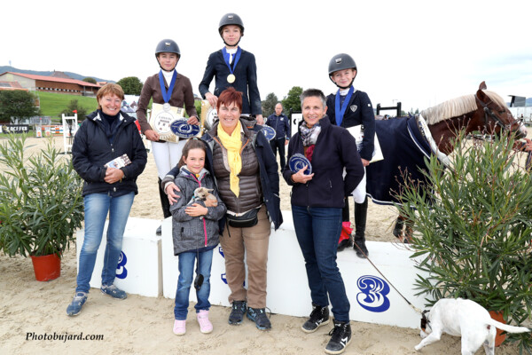 ch romands saut 2019 podium Poneys C
